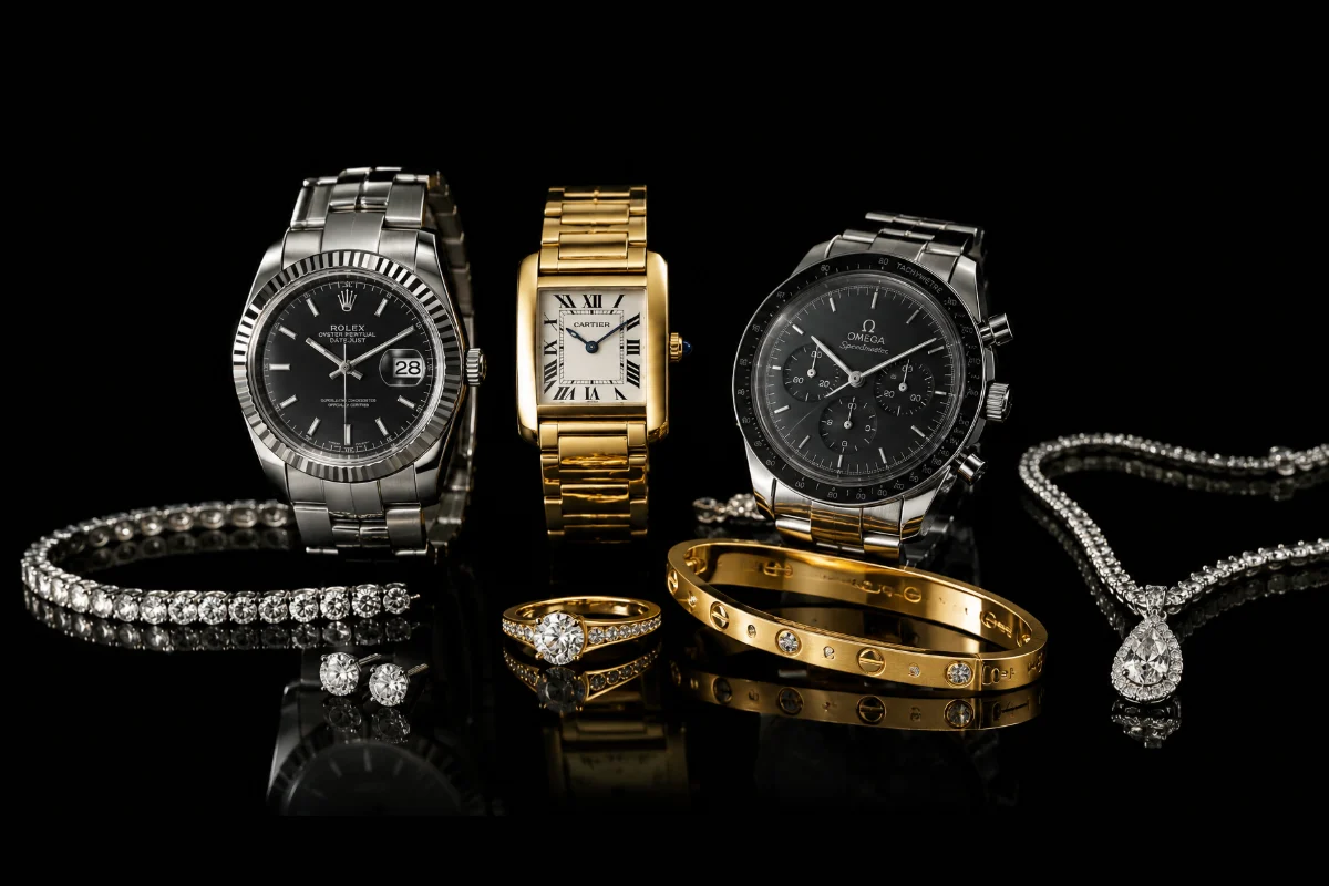 Luxury jewelry marketing for fine jewelers and watch boutiques: luxury watches, diamond rings and fine jewelry